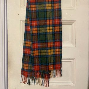 FINAL OFFER Antique Buchanan Tartan Scarf